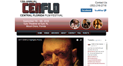 Desktop Screenshot of centralfloridafilmfestival.com