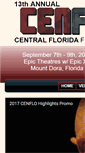 Mobile Screenshot of centralfloridafilmfestival.com